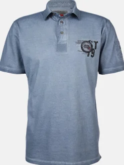 Herren Southern Territory Herren Poloshirt im Used Look