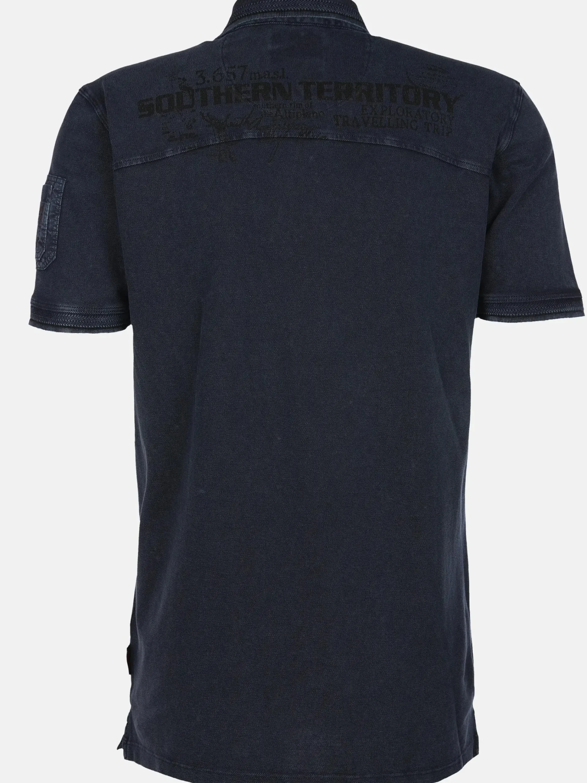 Herren Southern Territory Herren Poloshirt im Used Look
