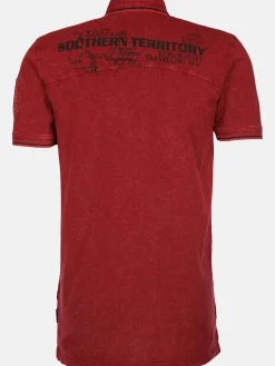 Herren Southern Territory Herren Poloshirt im Used Look