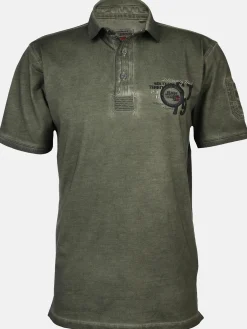 Herren Southern Territory Herren Poloshirt im Used Look