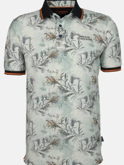 Herren Jim Spencer Herren Poloshirt mit Alloverprint