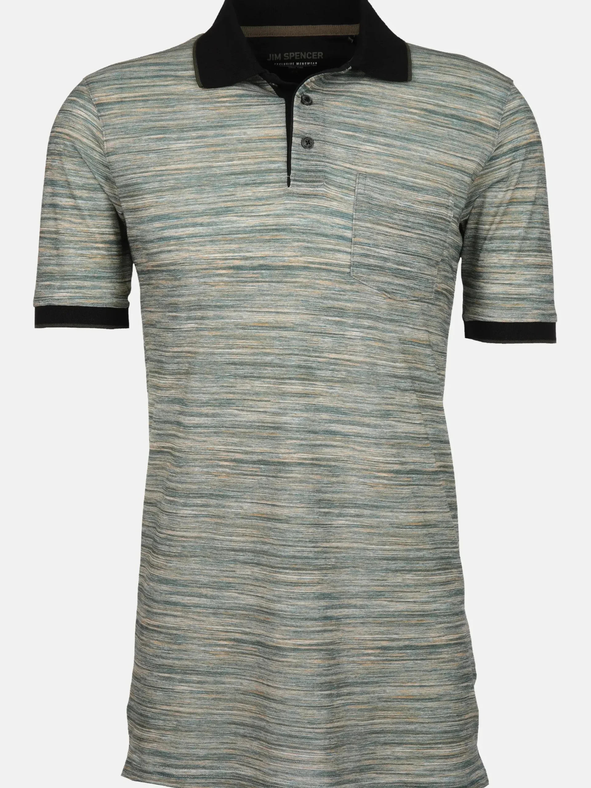 Herren Jim Spencer Herren Poloshirt mit Brusttasche