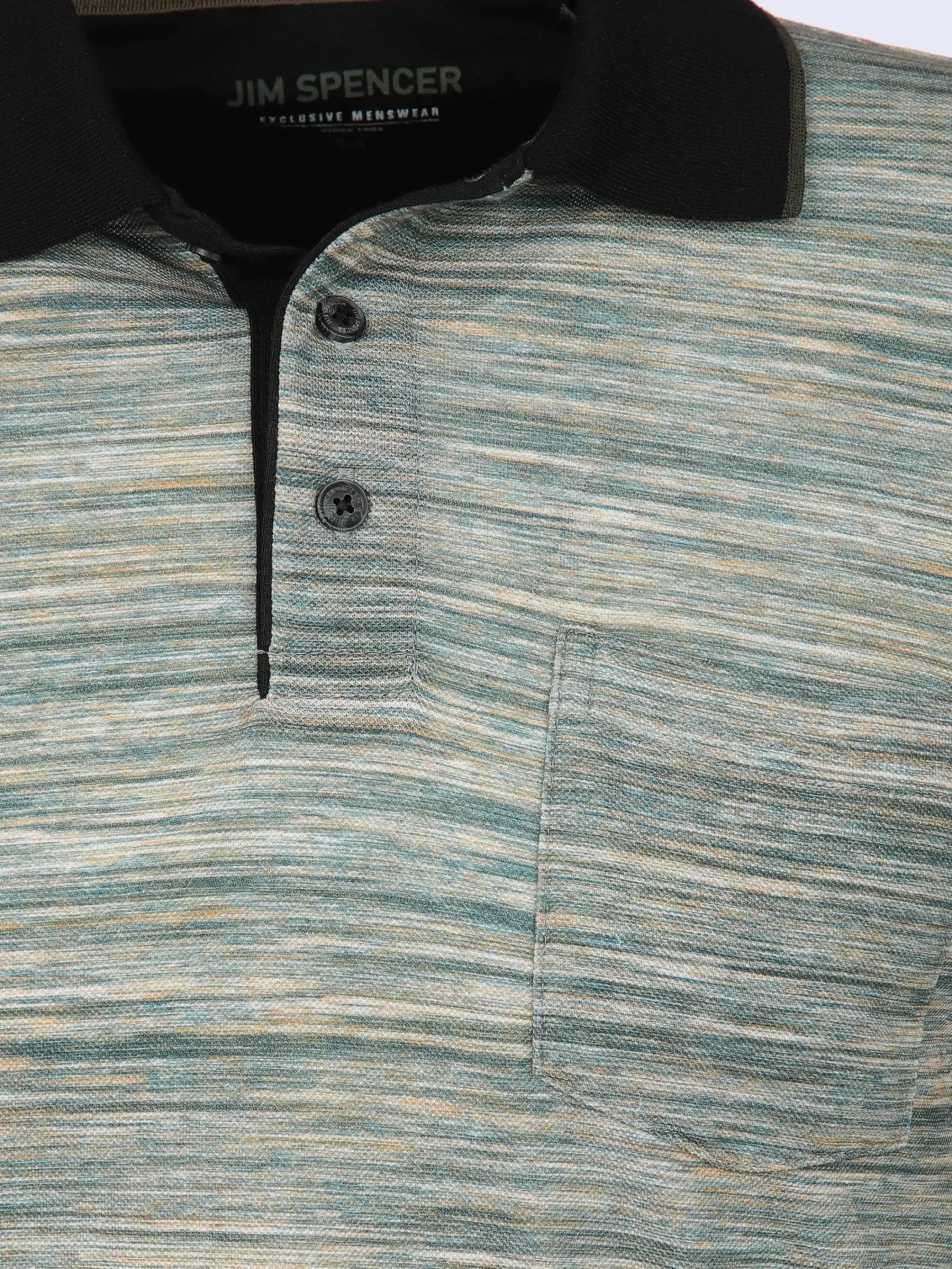 Herren Jim Spencer Herren Poloshirt mit Brusttasche