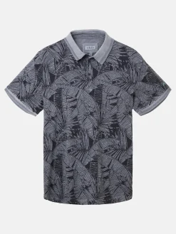 Herren Tom Tailor Herren Poloshirt mit Jungle Print