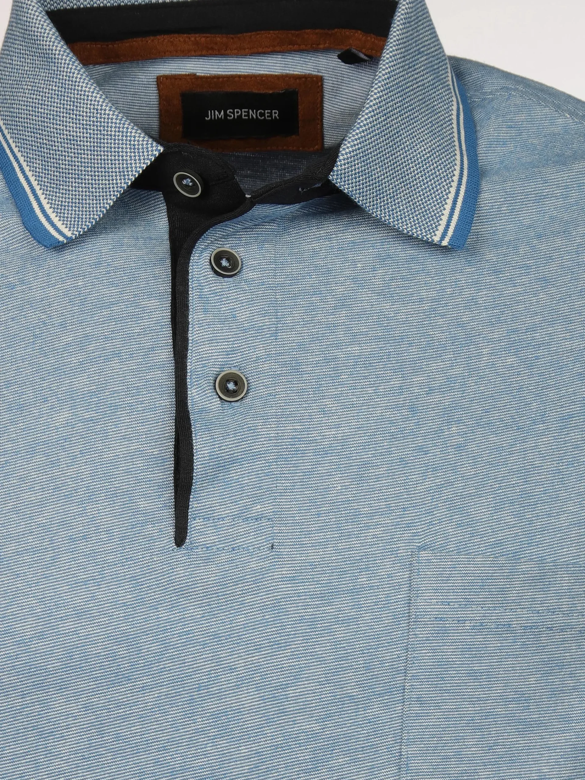 Herren Jim Spencer Herren Poloshirt mit langem Arm