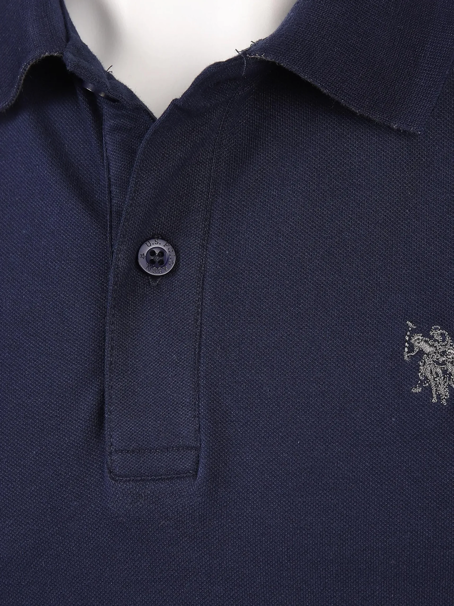 Herren U.S. Polo Assn. Herren Poloshirt mit langem Arm