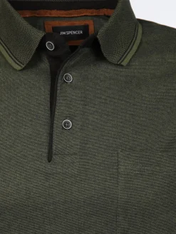 Herren Jim Spencer Herren Poloshirt mit langem Arm