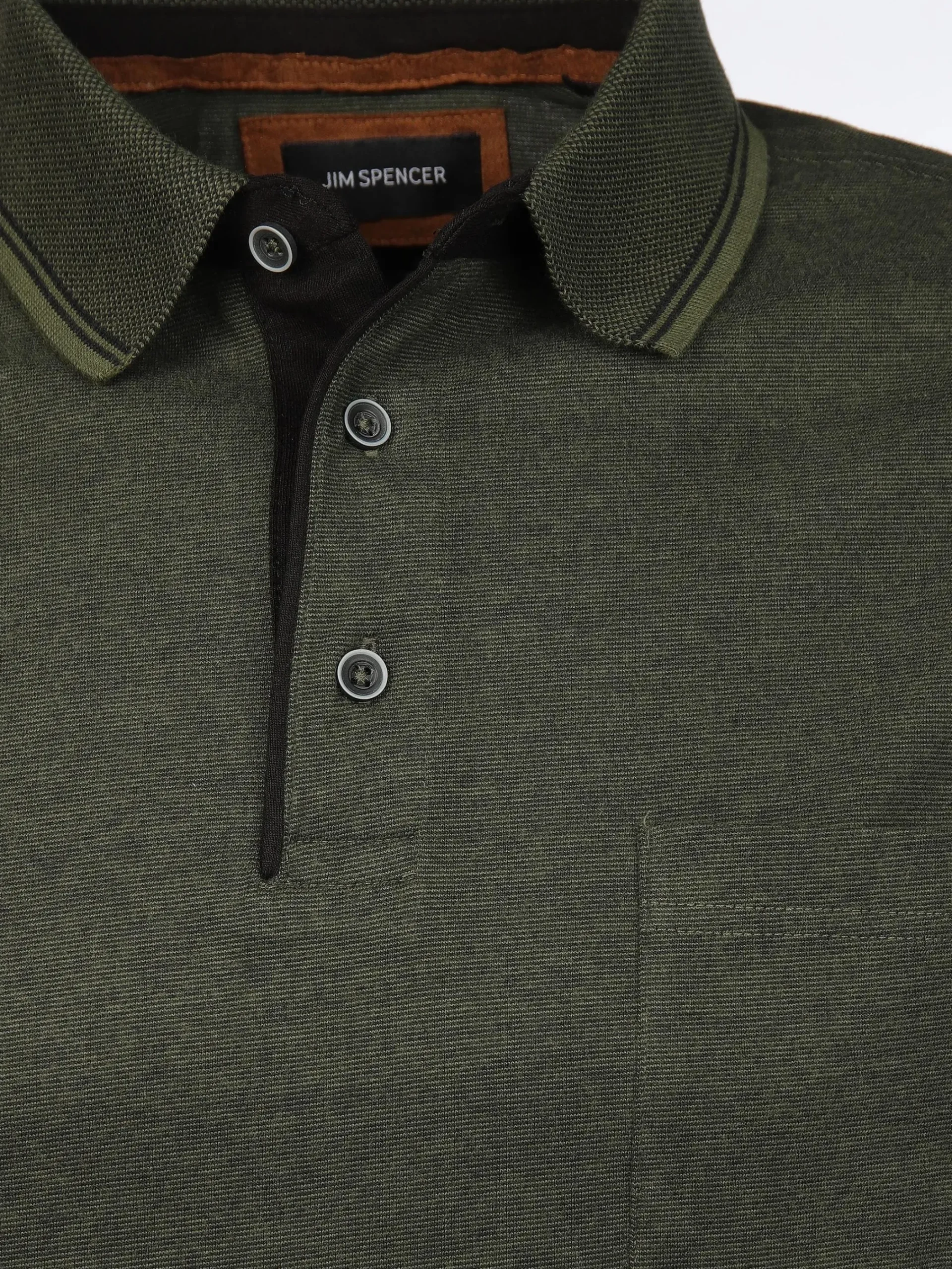 Herren Jim Spencer Herren Poloshirt mit langem Arm