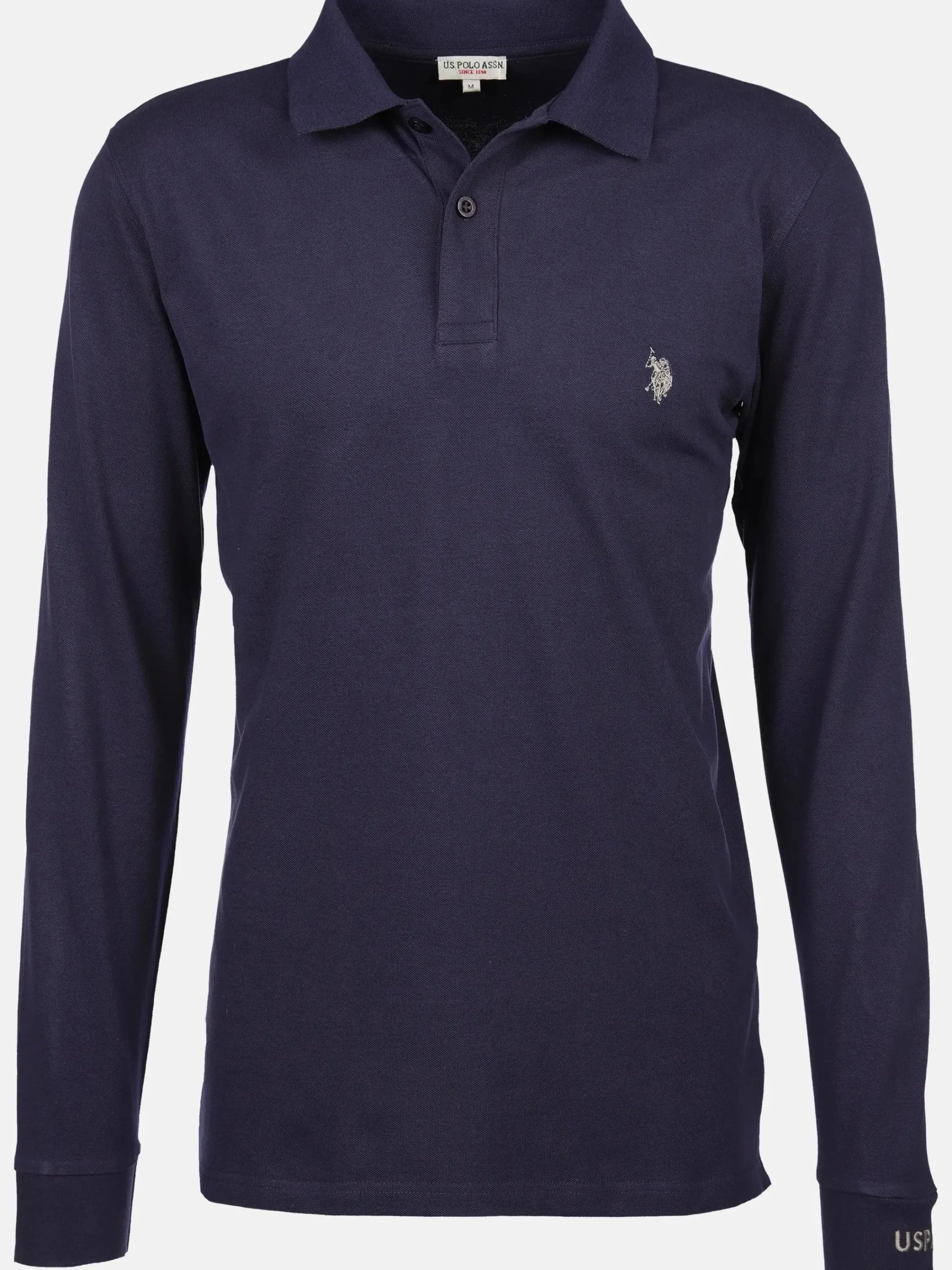 Herren U.S. Polo Assn. Herren Poloshirt mit langem Arm