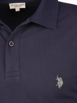 Herren U.S. Polo Assn. Herren Poloshirt mit langem Arm