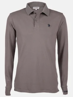 Herren U.S. Polo Assn. Herren Poloshirt mit langem Arm