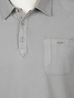 Herren Lerros Herren Poloshirt mit langem Arm