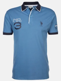 Herren U.S. Polo Assn. Herren Poloshirt mit Print