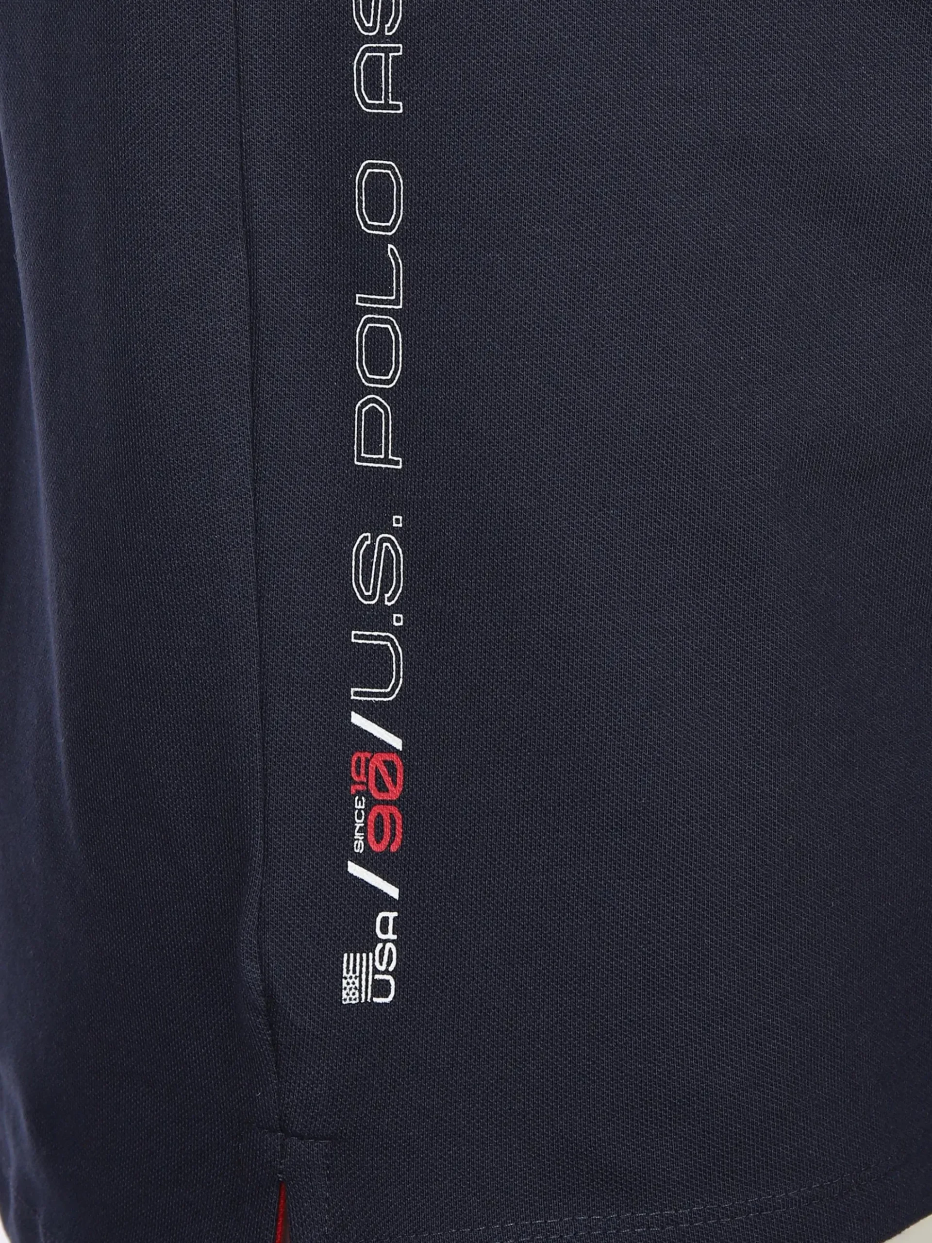 Herren U.S. Polo Assn. Herren Poloshirt mit Print