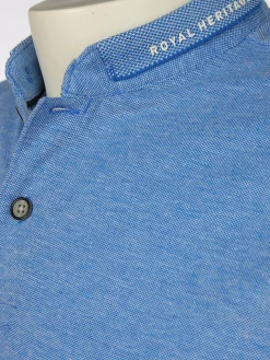 Herren Jim Spencer Herren Poloshirt mit Stehkragen