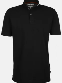 Herren Jim Spencer Herren Poloshirt mit Stehkragen