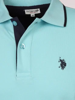 Herren U.S. Polo Assn. Herren Poloshirt mit Stickerei