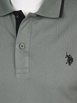 Herren U.S. Polo Assn. Herren Poloshirt mit Stickerei