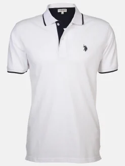 Herren U.S. Polo Assn. Herren Poloshirt mit Stickerei