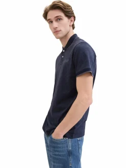 Herren Tom Tailor Herren Poloshirt mit Streifen