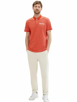 Herren Tom Tailor Herren Poloshirt mit Streifen