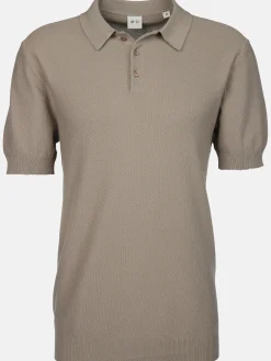 Herren IX-O Herren Poloshirt mit Struktur