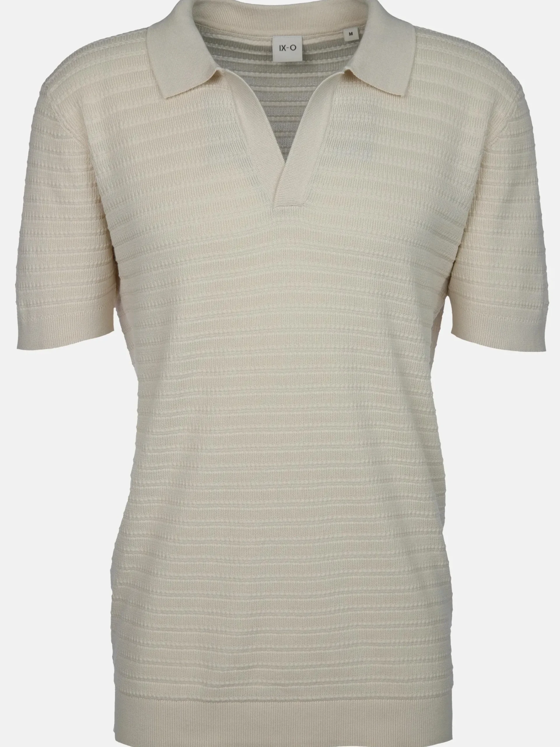 Herren IX-O Herren Poloshirt mit Struktur