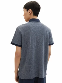 Herren Tom Tailor Herren Poloshirt unifarben