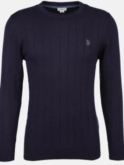Herren U.S. Polo Assn. Herren Pullover mit Struktur