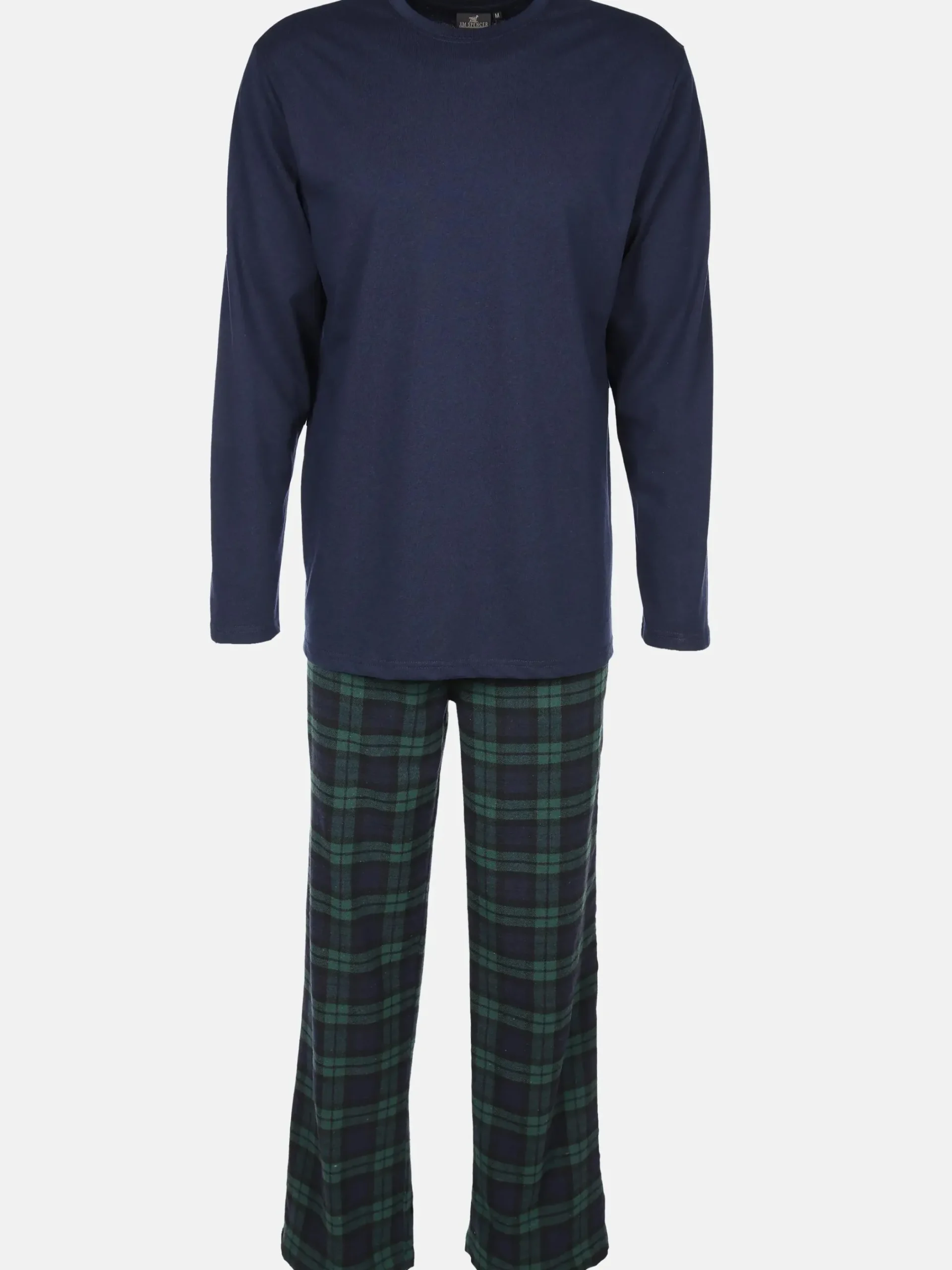 Herren Jim Spencer Herren Pyjama Flanell