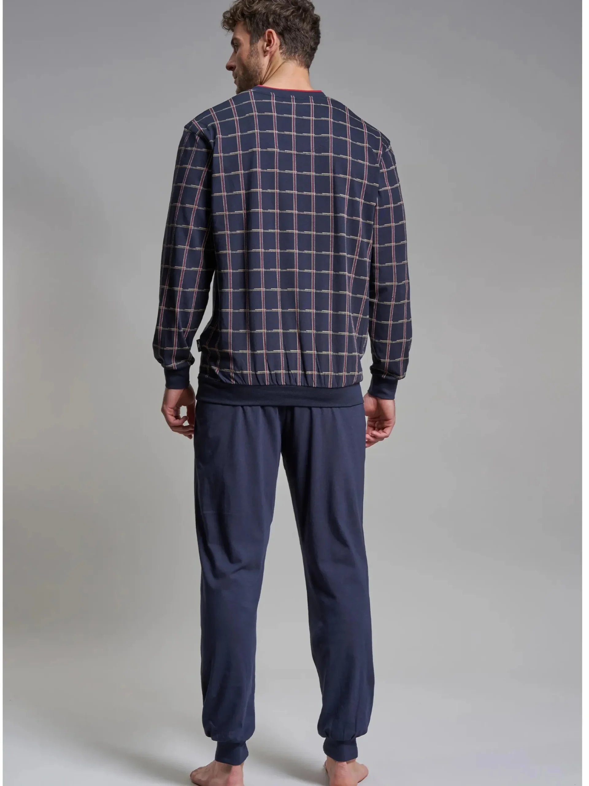 Herren Götzburg Herren Pyjama mit Print