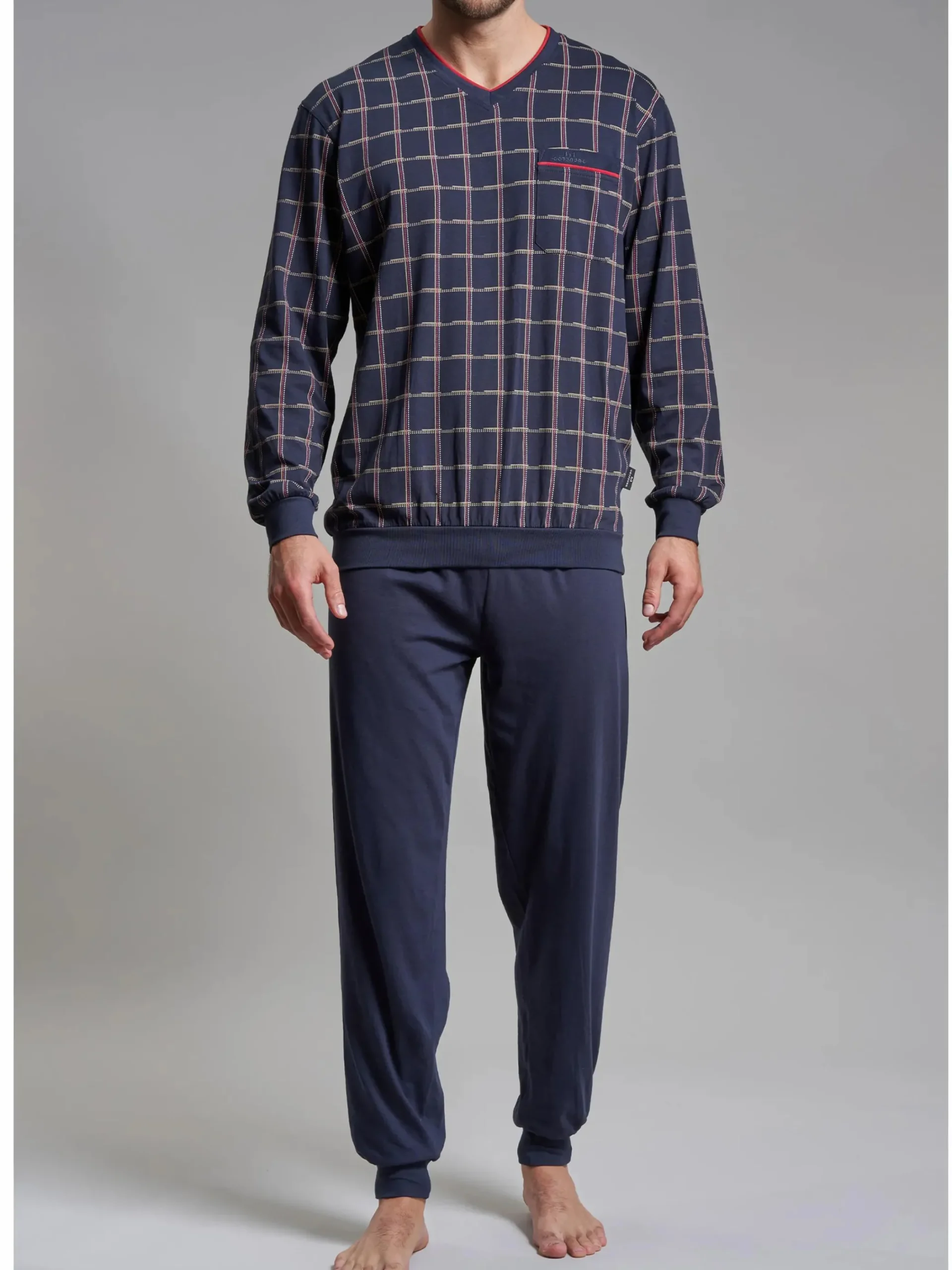 Herren Götzburg Herren Pyjama mit Print