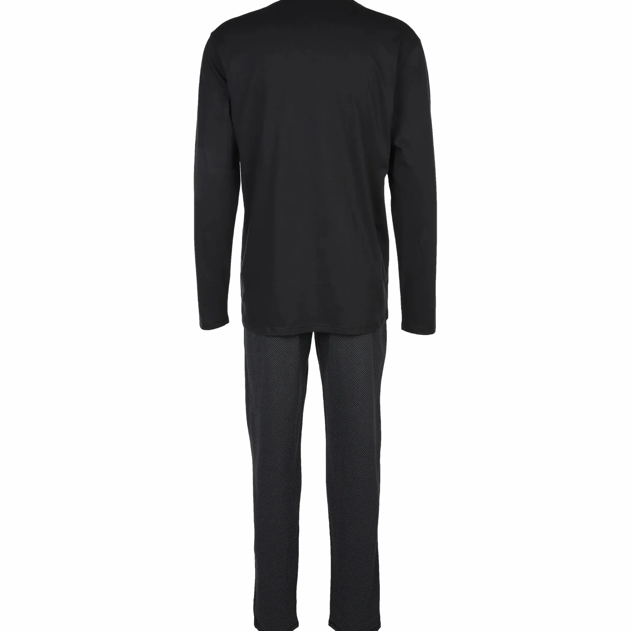Herren UNCOVER by Schiesser Herren Pyjama mit V-Ausschnitt