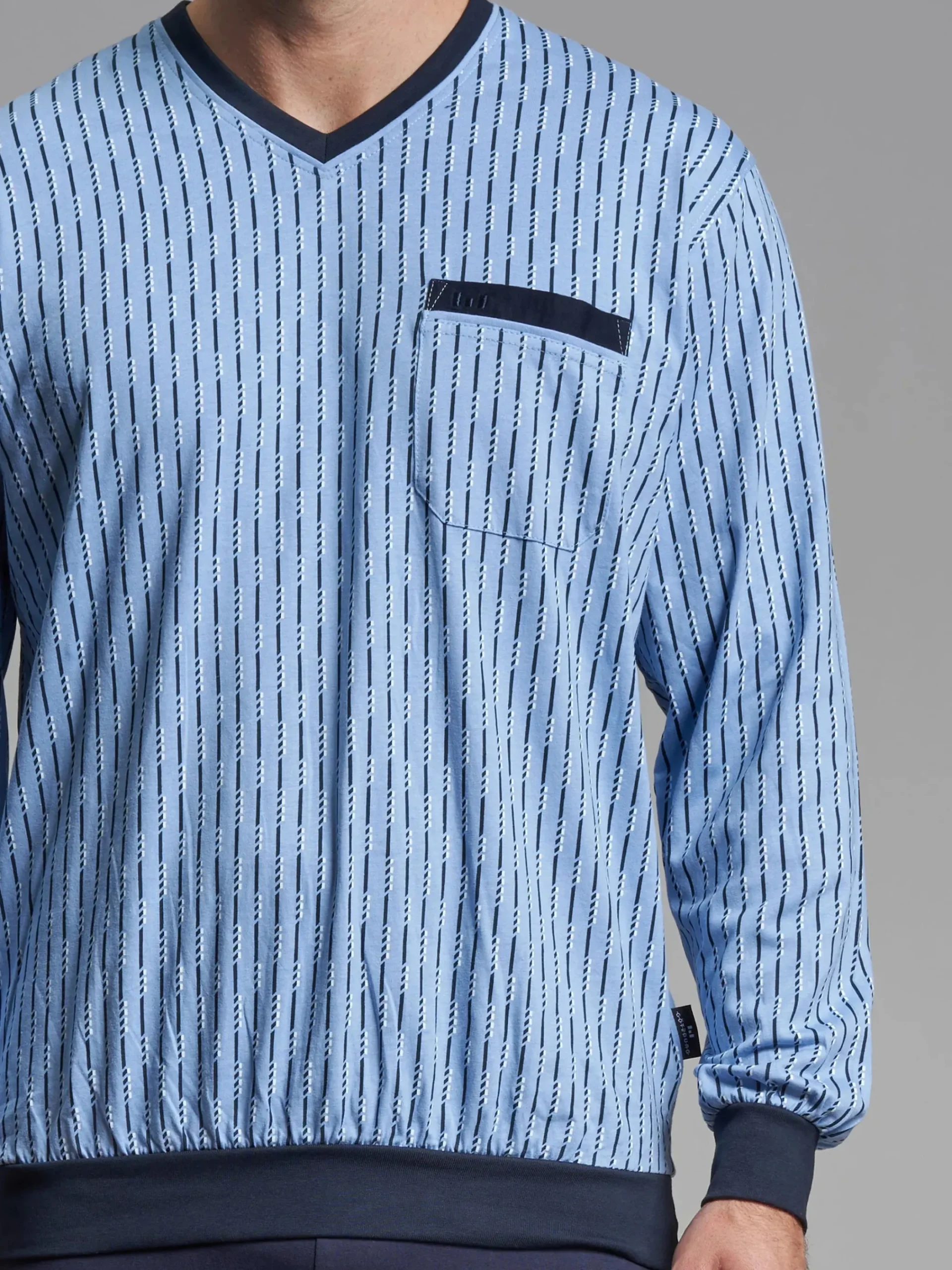 Herren Götzburg Herren Pyjame mit Print