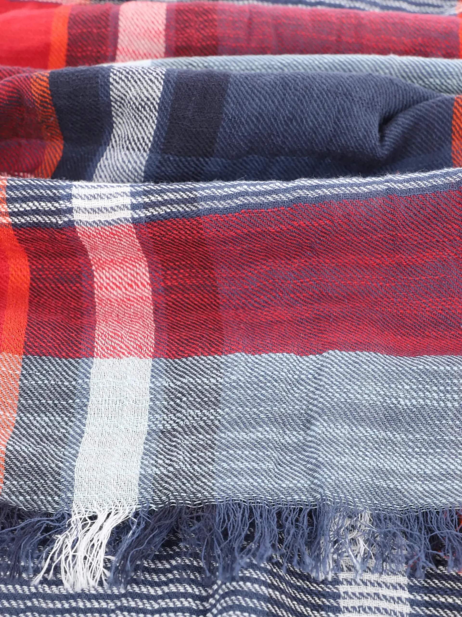 Herren Lerros Herren Schal mit Karos