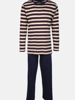 Herren Jim Spencer Herren Schlafanzug im Ringellook