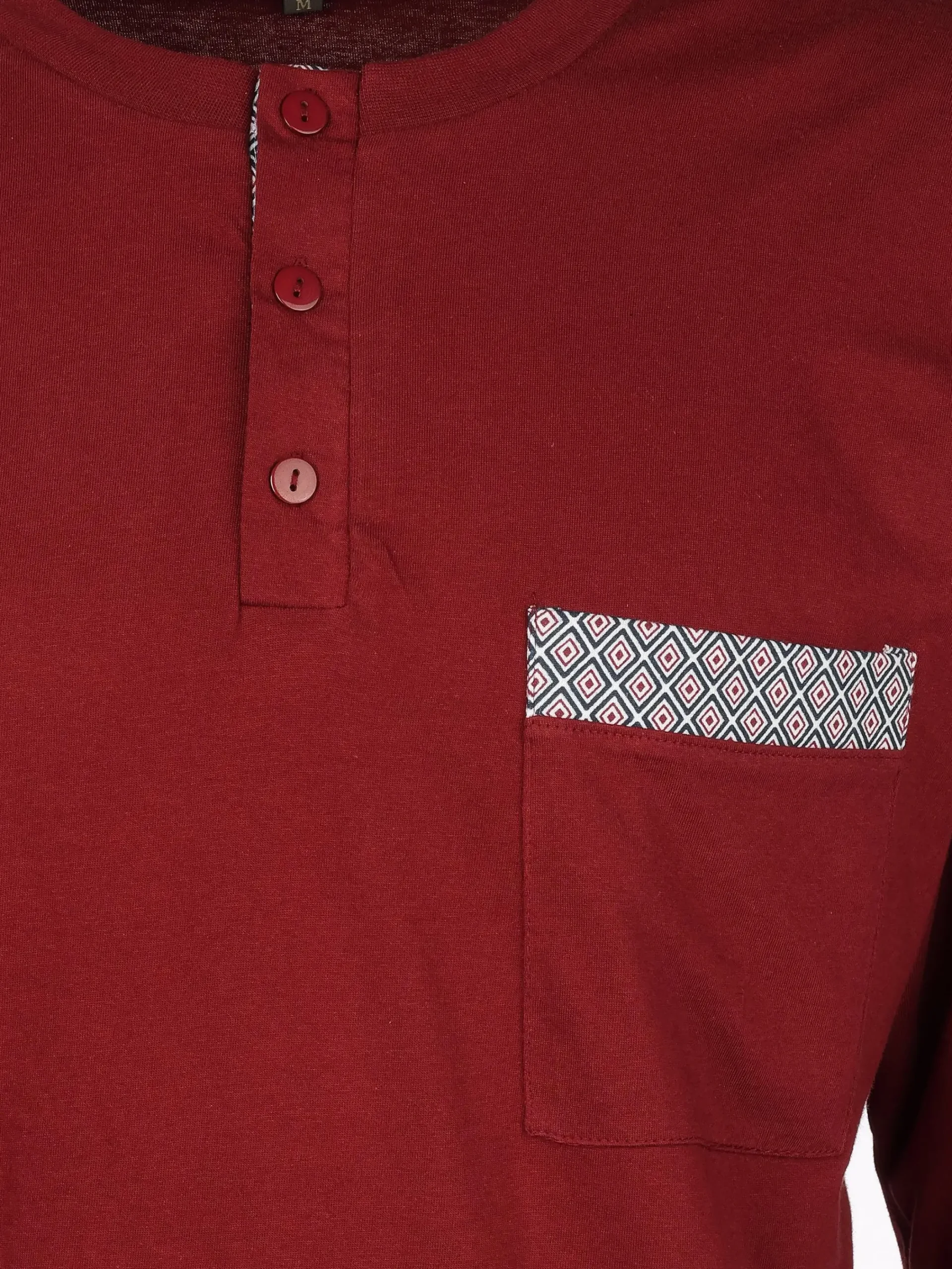 Herren Jim Spencer Herren Schlafanzug in langer Form