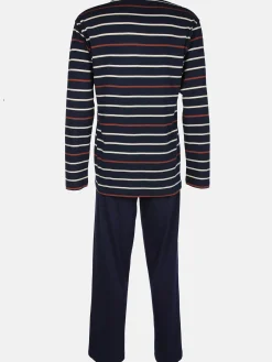 Herren Jim Spencer Herren Schlafanzug mit hübschem Ausschnitt