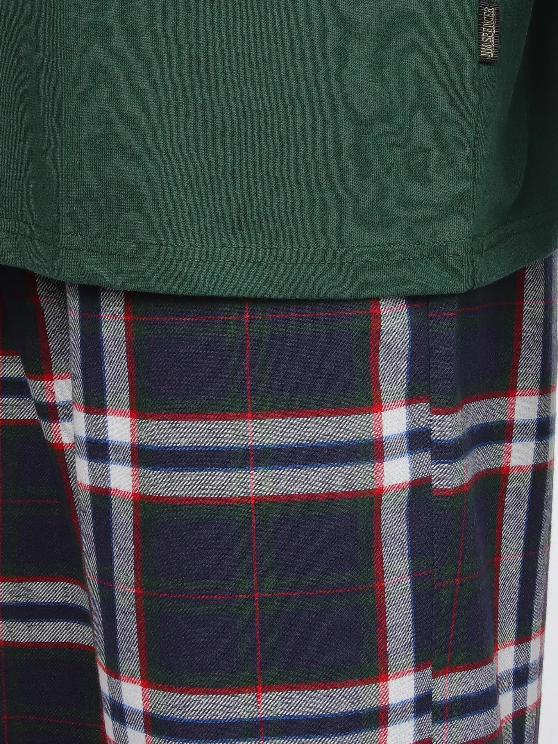 Herren Jim Spencer Herren Schlafanzug mit Karos