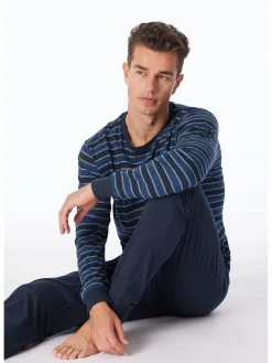 Herren UNCOVER by Schiesser Herren Schlafanzug-Set