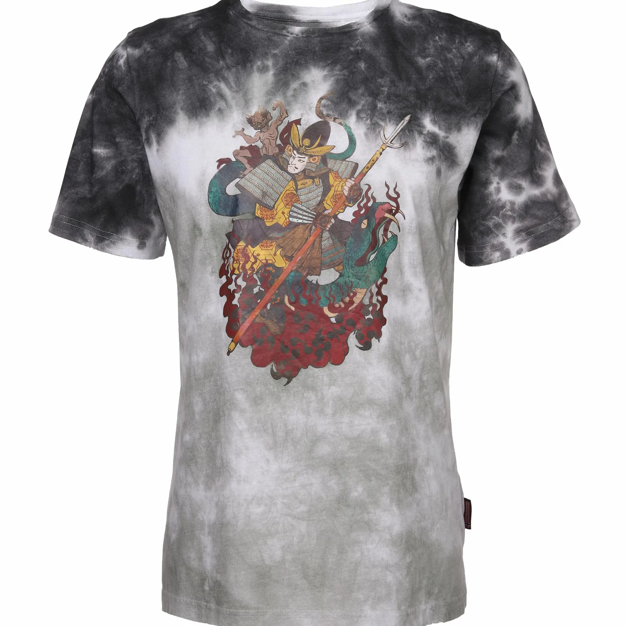 Herren Southern Territory Herren Shirt im Batik Print mit coolem Motiv