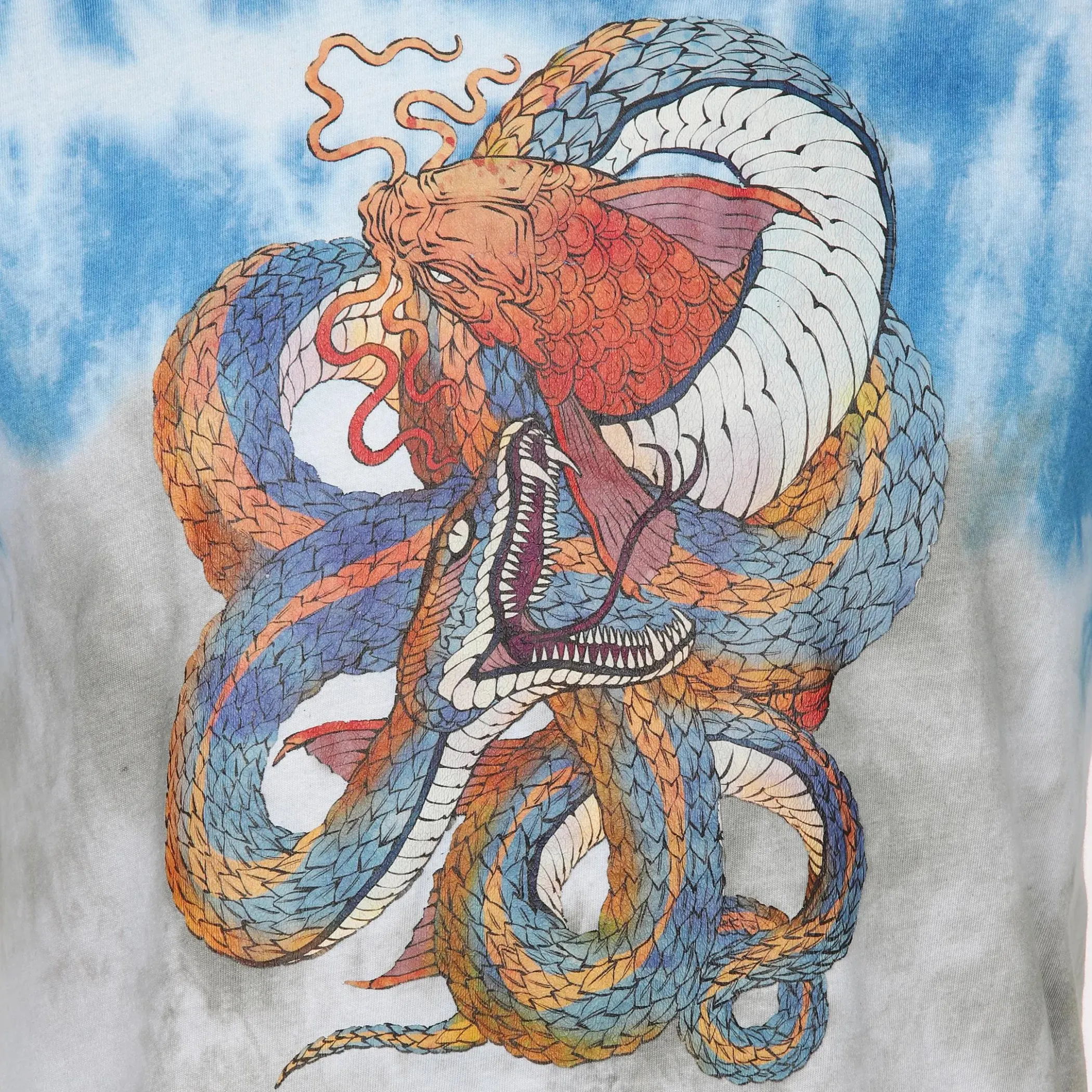 Herren Southern Territory Herren Shirt im Batik Print mit coolem Motiv