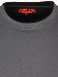 Herren Worker Herren Shirt im 2in1 Look