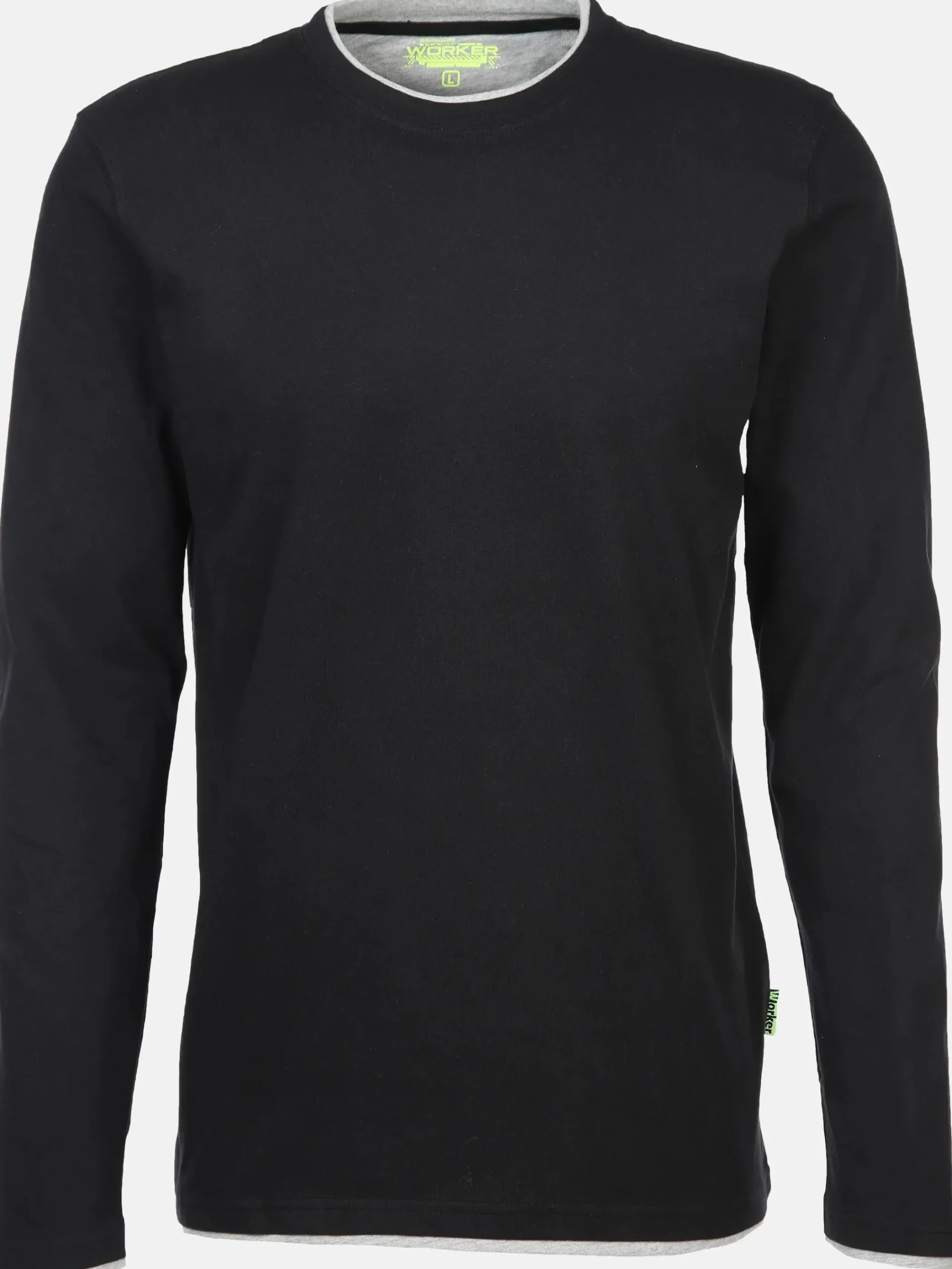 Herren Worker Herren Shirt im 2in1 Look