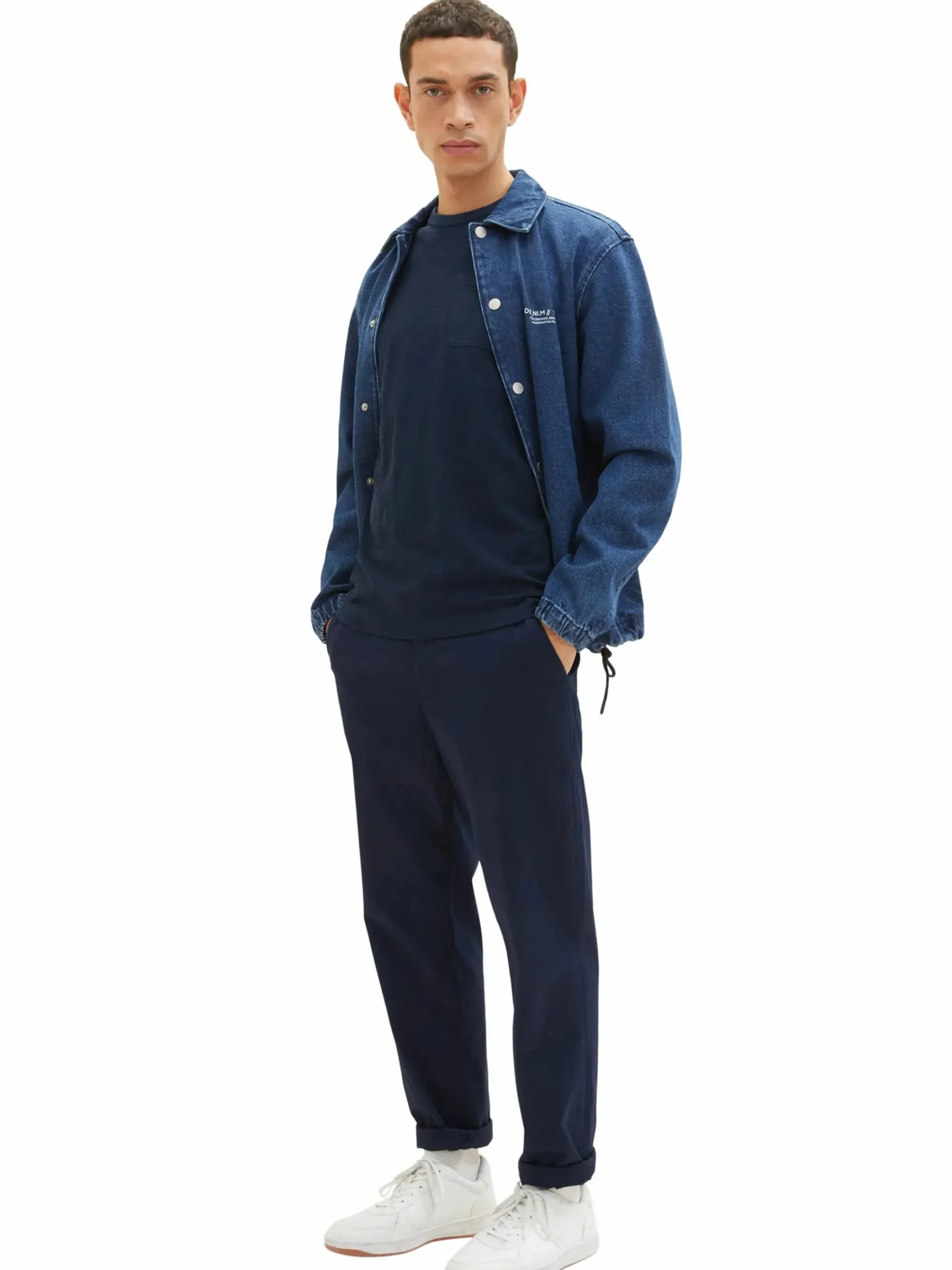 Herren Tom Tailor Herren Shirt mit Brusttasche