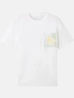 Herren Tom Tailor Herren Shirt mit Brusttasche