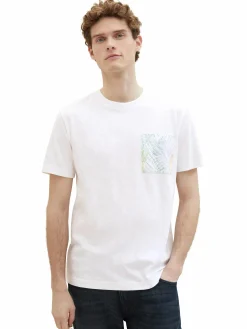 Herren Tom Tailor Herren Shirt mit Brusttasche