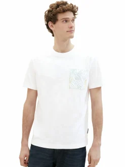 Herren Tom Tailor Herren Shirt mit Brusttasche