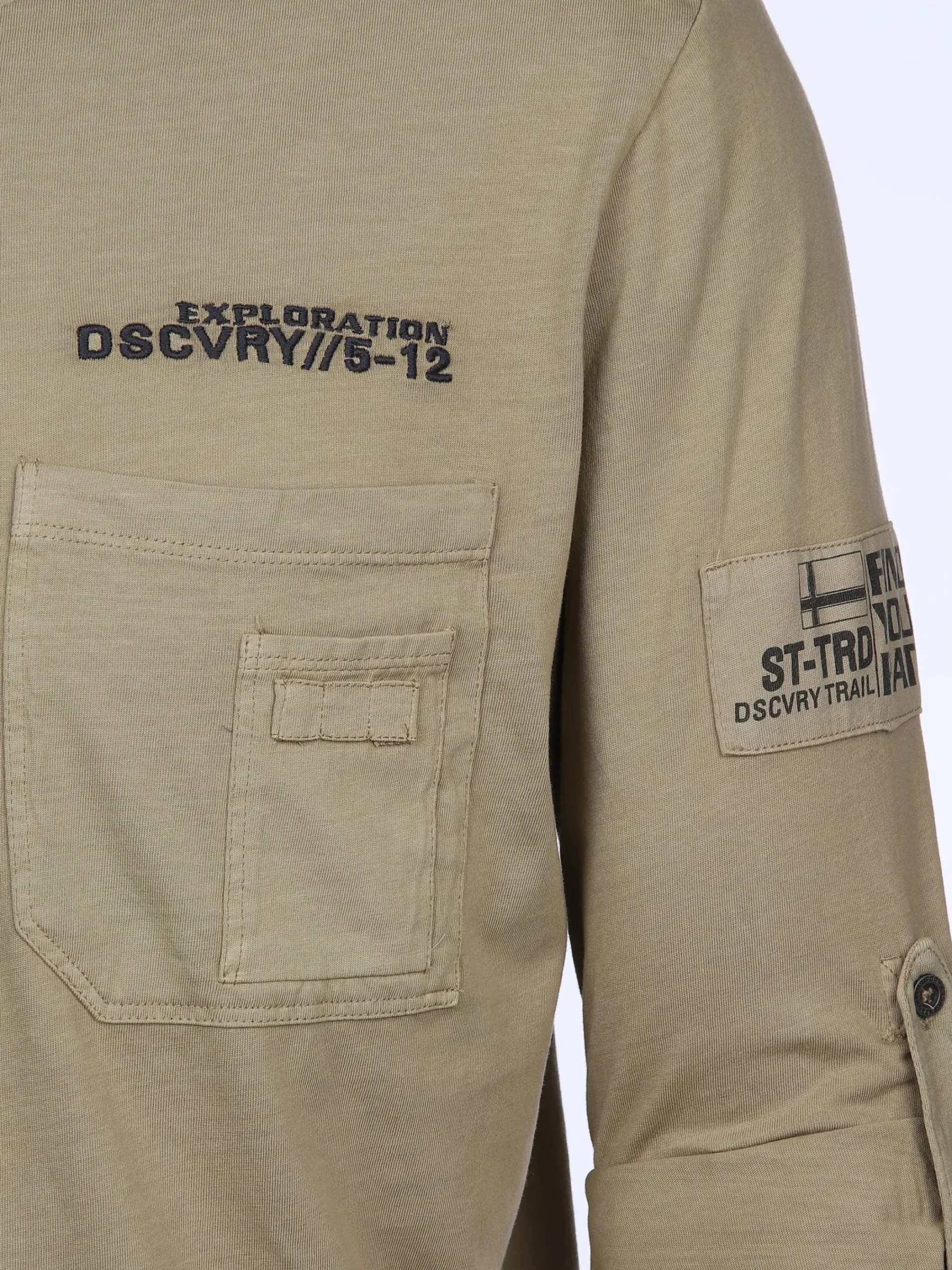 Herren Southern Territory Herren Shirt mit Brusttasche und Stickerei