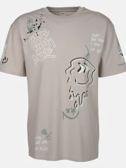 Herren IX-O Herren Shirt mit coolem Print